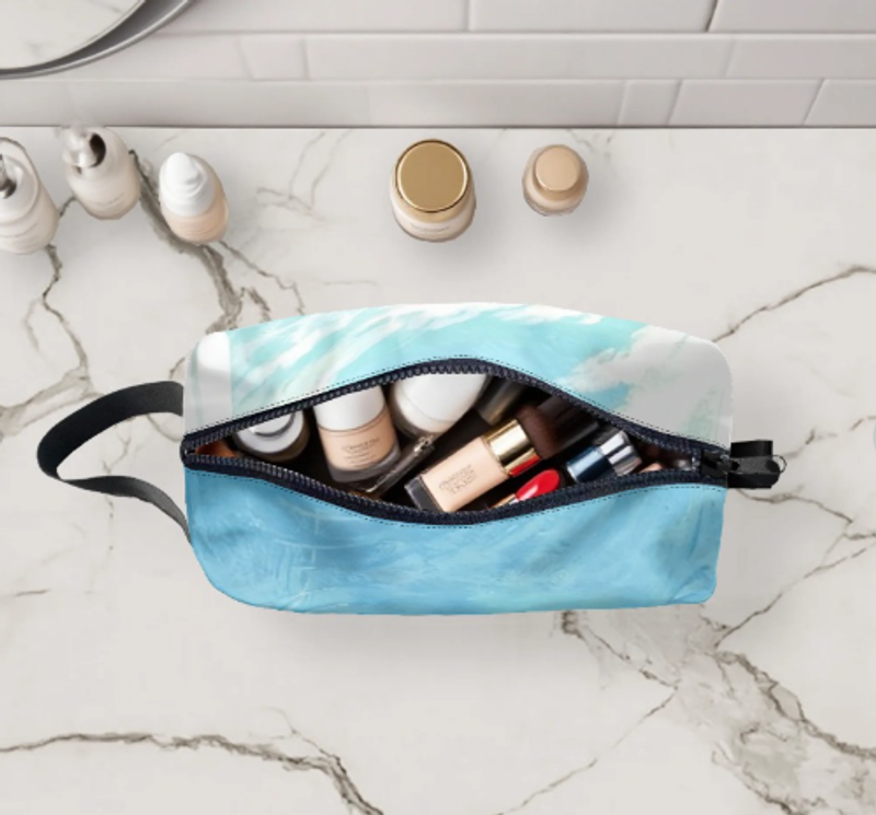化妝包輕盈質感手提 分隔設計高顏值 日常通勤短途旅行洗漱收納包 來圖定制 一件可定制