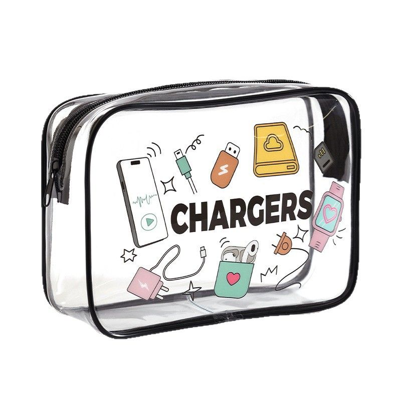 旅遊必備用品 醫療包 防水pvc 透明化妝包 旅行收納 洗漱包 來圖定制 購買一件也可定制