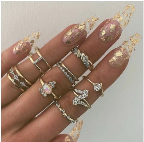 Diamond set ring jewelry