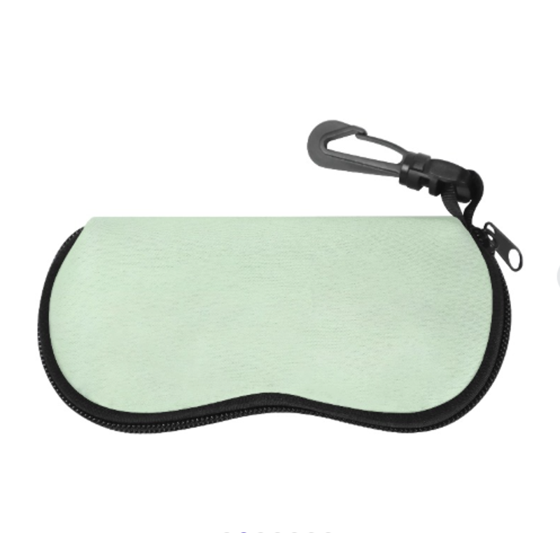 卡通邊牧眼鏡盒近視鏡墨鏡盒防摔防壓高顏值高級感兒童少女皮質來圖定制 可一件定制