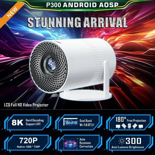 MINI 4K PORTABLE PROJECTOR