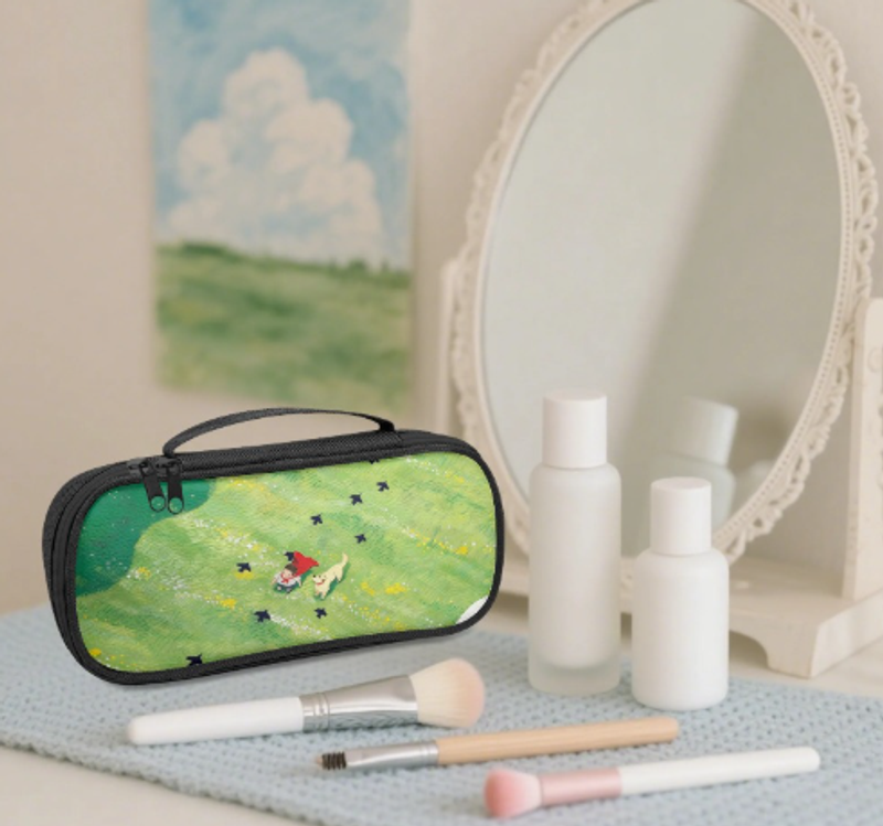 化妝包輕盈質感手提 分隔設計高顏值 日常通勤短途旅行洗漱收納包 來圖定制 一件可定制