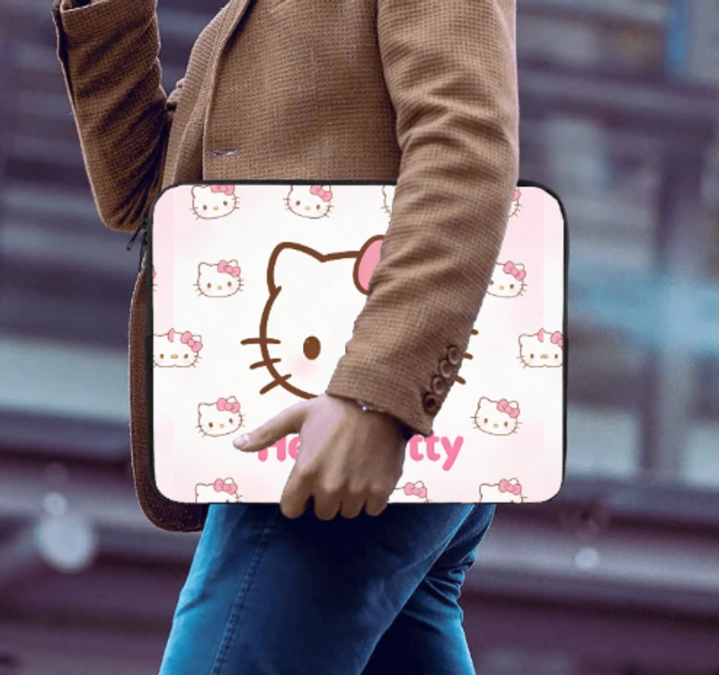 卡通手提電腦包手提單肩兩用適用蘋果 華為 小米