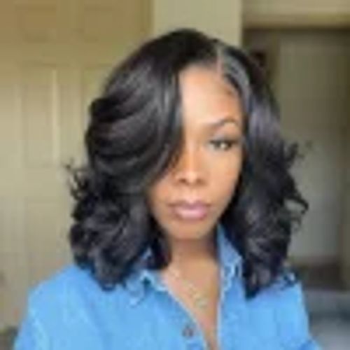 Hot Sale Glueless Short Bob Body Wave Wig For Women