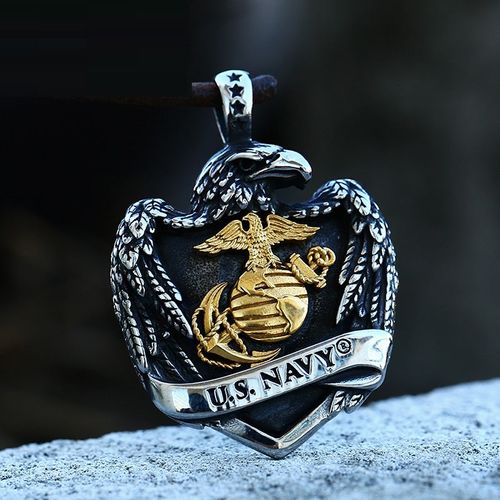 New Retro Personalized Boat Anchor Titanium Steel Pendant