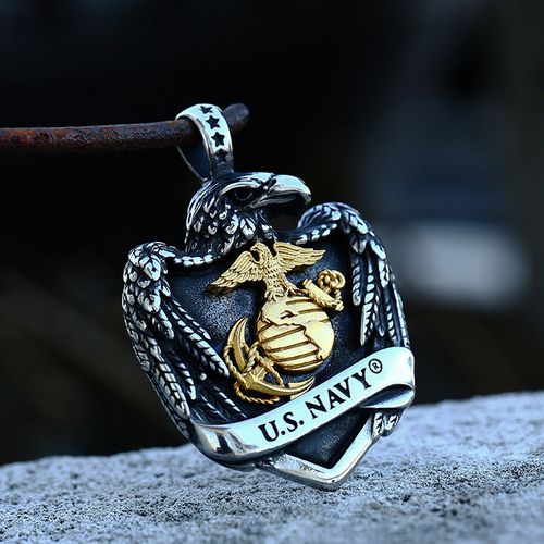 New Retro Personalized Boat Anchor Titanium Steel Pendant