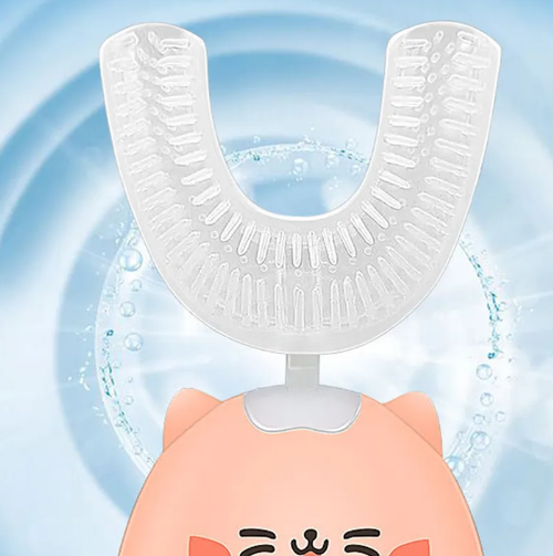 Household U-shaped children's electric toothbrush