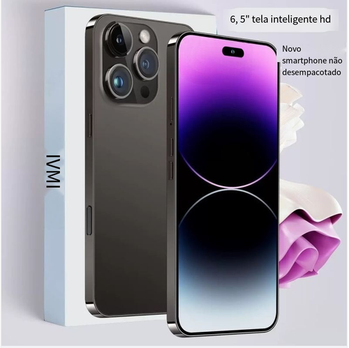 Smartphone i16 Pro Max 5G rede 64GB octa-core chip 5G telefone android telefone inteligente