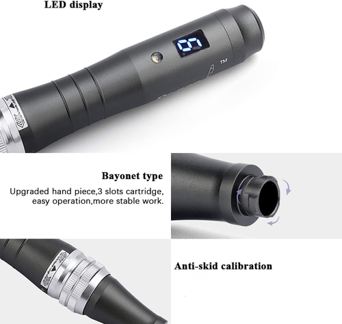 Best-selling wireless electric derma pen microneedling treatment pen M8
