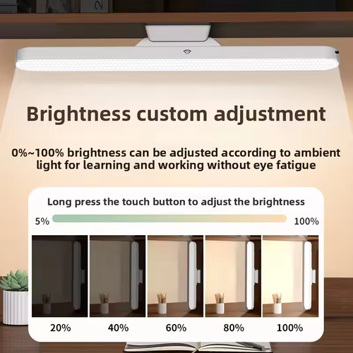 LED magnetic eye protection remote reading switch desk lamp three-speed stepless dimming USB rechargeable learning lamp