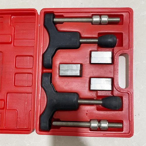New multi-functional repair tool kit, including a half-shaft sleeve and an integrated thread straightener.