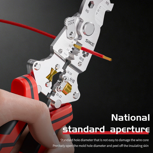 16 in 1 Wire Stripper Cable Crimping Plier Tool Multifunctional Wire Stripping Tool Foldable Cable Stripper For Electrician