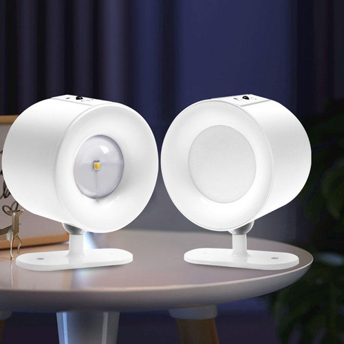 LED Rechargeable Magnetic Wall Lamp Dimmable 360 ​​Degree Rotation Indoor with Remote Control