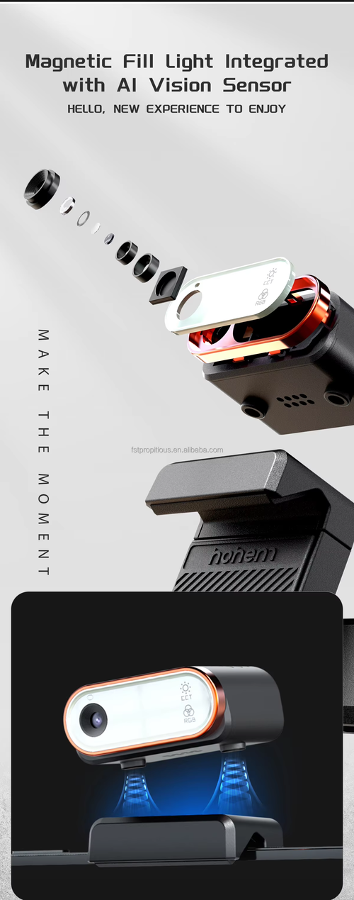 Hohem ISteady M6 Handheld Gimbal Stabilizer Selfie Tripod with Magnetic AI Vision, CCTRGB Fill Light, and 0.91 OLED Screen