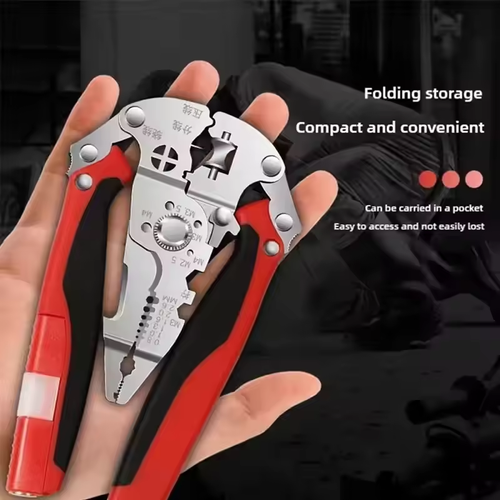 16 in 1 Wire Stripper Cable Crimping Plier Tool Multifunctional Wire Stripping Tool Foldable Cable Stripper For Electrician