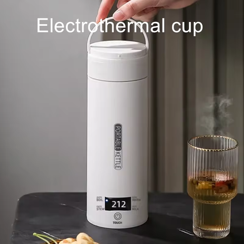 500ML portable electric kettle for brewing tea and coffee, heat preservation and anti-scalding