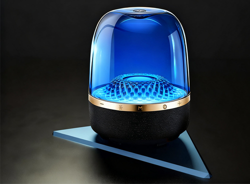 Harman Kardon Glass Audio 4th Generation HiFi H4 Wireless Bluetooth Audio Subwoofer Box Smart JH02 Colorful Speaker