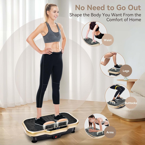 Fat-burning machine, lazy exercise machine, vibrating machine for reducing belly fat, full-body vibration, home body shaping machine