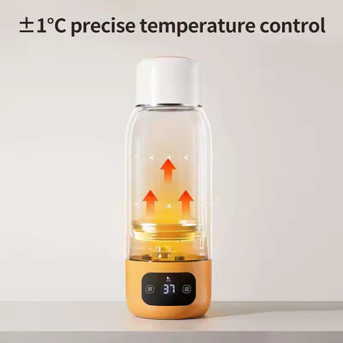 600ML Portable Heating Cup Multifunctional Smart Boiling Water Thermos Kettle