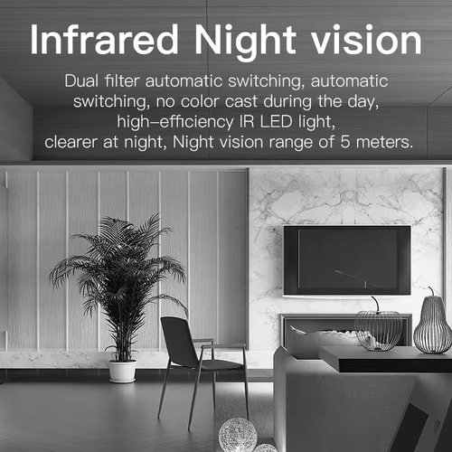 3MP Low Power Battery Powered Wifi Camera AI Human Detection Security CCTV Intercom Baby Monitor