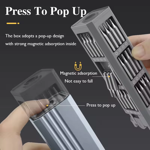 44 in 1 Home Computer Mobile Phone Multi-function Hand Precision DIY Screwdriver Repair Tool