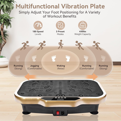 Fat-burning machine, lazy exercise machine, vibrating machine for reducing belly fat, full-body vibration, home body shaping machine