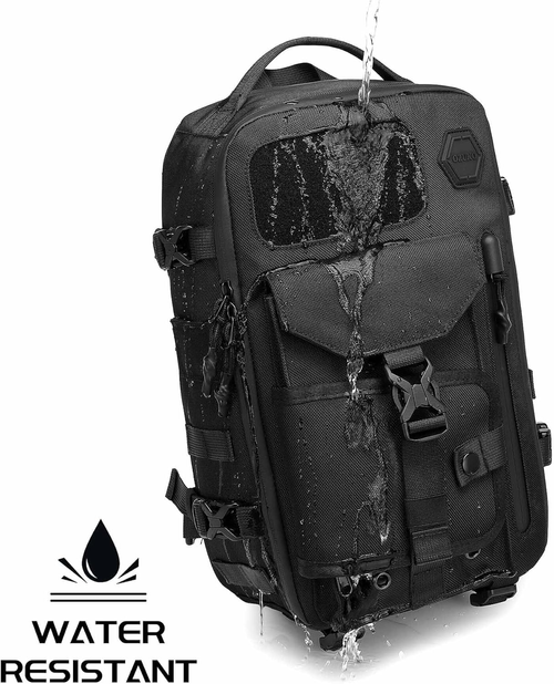 Men's Fashion Large Capacity Tactical Chest Pack - Adjustable Shoulder Crossbody Bag