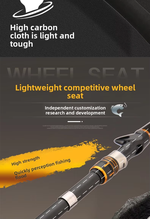 Portable 2.1-meter hybrid telescopic fishing rod and reel set, suitable for long-distance casting, and includes fishing lures.