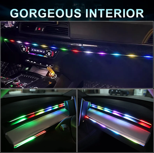 64-color LED acrylic music Bluetooth or remote control RGB premium interior ambient lighting strip