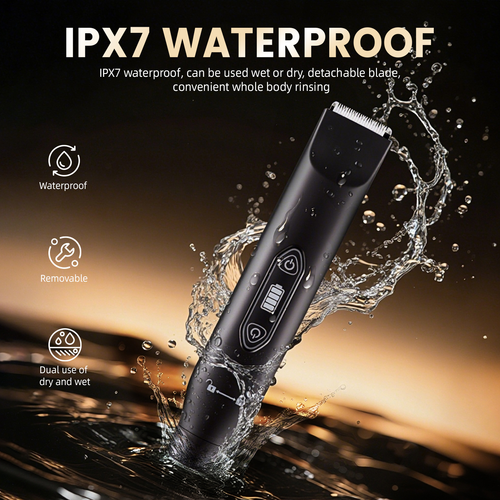 3-in-1 hair clipper, nose hair trimmer, hair removal device for men and women, pubic area shaver