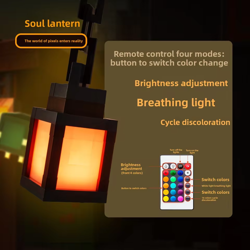 My World USB Luminous Lantern Light Creative Hanging Night Light