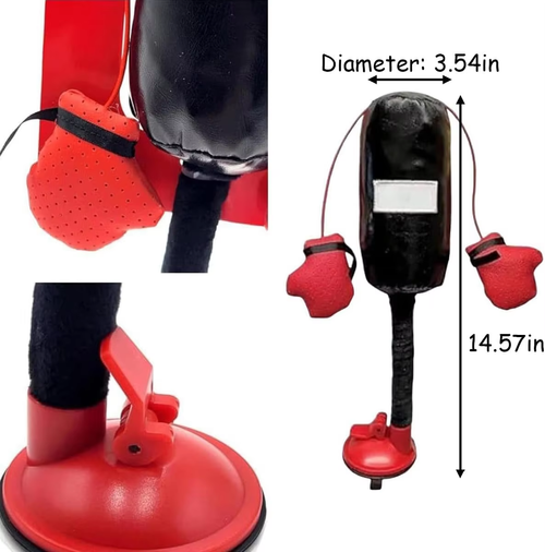 New cat-teasing toy, multi-functional cat-teasing boxing toy