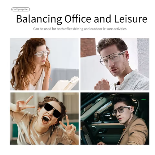 Multifunctional Bluetooth camera, music player, touch screen smart glasses
