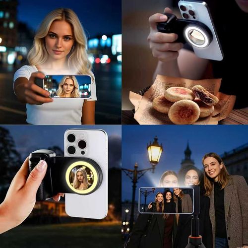 New Magnetic Mobile Phone Fill Light Bluetooth Selfie Artifact