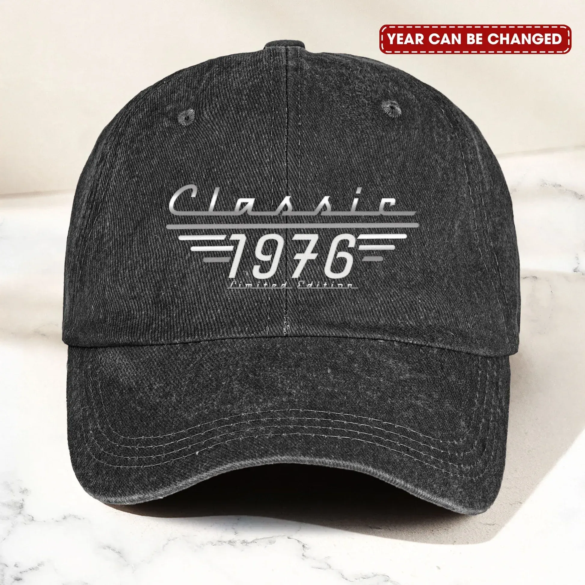 Classic Limited Edition-Festa del papà, regali di compleanno, vintage per lui, papà, marito, nonno-Cappellino personalizzato