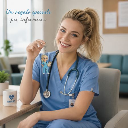 Cose che i miei pazienti hanno detto, quindi non dimenticherò mai, simboli medici e portachiavi personalizzati con cartoni animati, regalo per infermieri