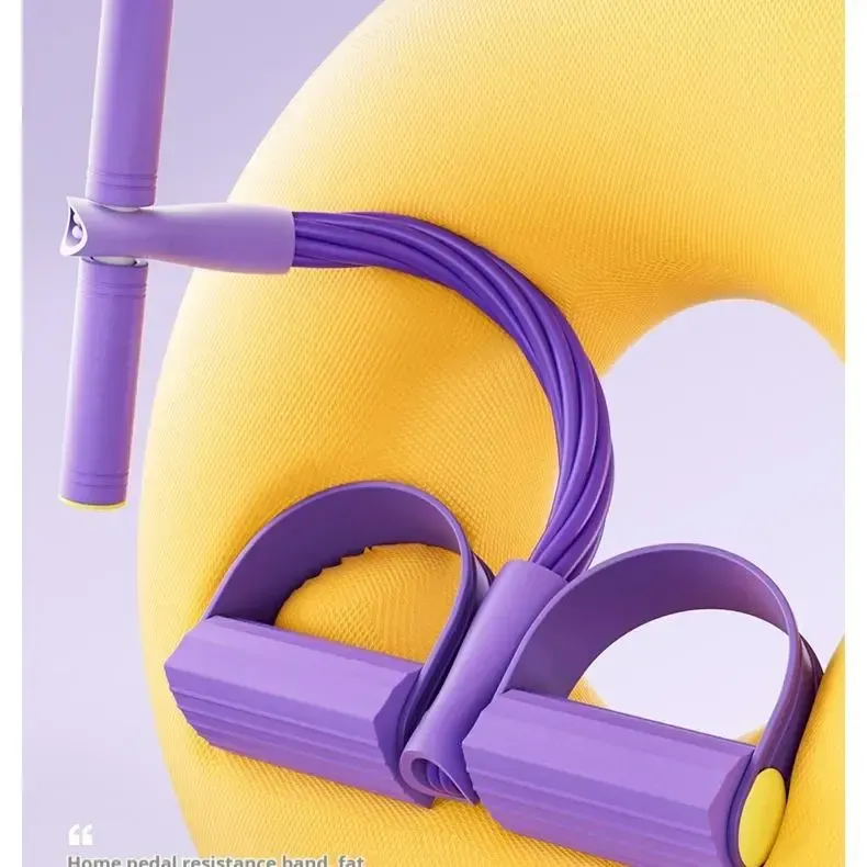 Adjustable 8-Strand Pedal Exerciser for Perfect Shoulder & Back