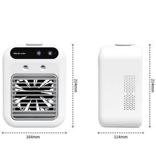 Bestseller Bladeless Air Cooler | Portable Mini Cooling Fan with Mist Humidifier for Office & Home