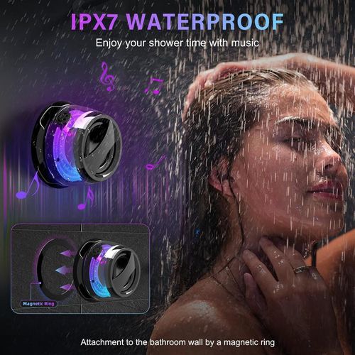 Upgraded Wireless Bluetooth Mini Speaker with Magnetic Bracket（Waterproof）