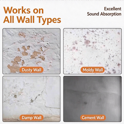 DampGuard Self-Adhesive Wall Sticker（Width: 50 cm, Length: 10 m）