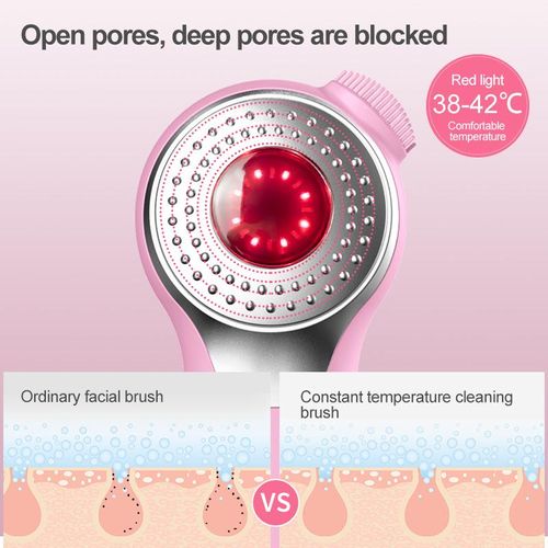 2-in-1 Facial Cleanser | Hot Compress & Skin Infusion Brush