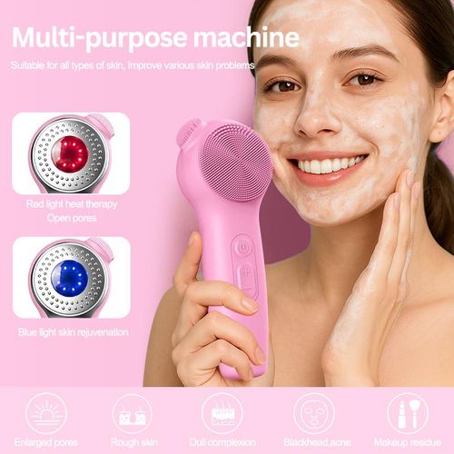 2-in-1 Facial Cleanser | Hot Compress & Skin Infusion Brush