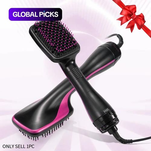 Ionic One Step Hot Air Brush, Wet & Dry Styling Comb for 4C Hair