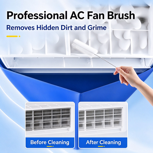 DIY AC Cleaning Kit with Waterproof Catch Bag & Drain Hose