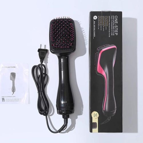 Ionic One Step Hot Air Brush, Wet & Dry Styling Comb for 4C Hair