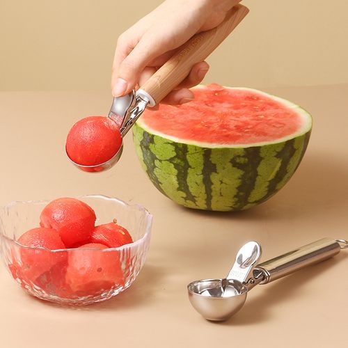 Premium 304 Stainless Steel Ice Cream Scoop with Trigger Release （Buy 1 Get 2）
