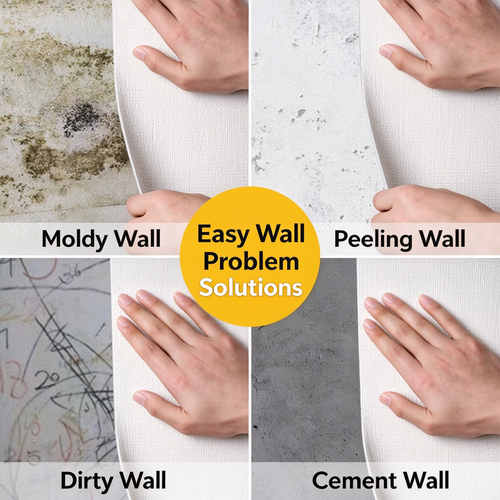 DampGuard Self-Adhesive Wall Sticker（Width: 50 cm, Length: 10 m）