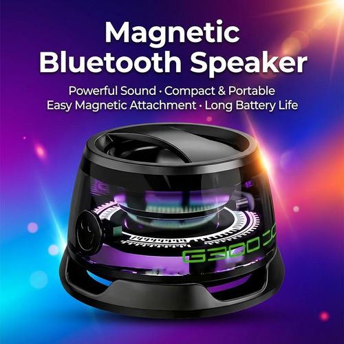Upgraded Wireless Bluetooth Mini Speaker with Magnetic Bracket（Waterproof）