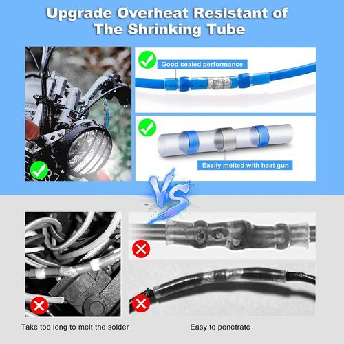 Waterproof Solder Ring Heat Shrink Tube, Solder Wire Connector