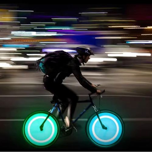 Colorful Diamond Tire Valve Light for Bike Motorcycle Car